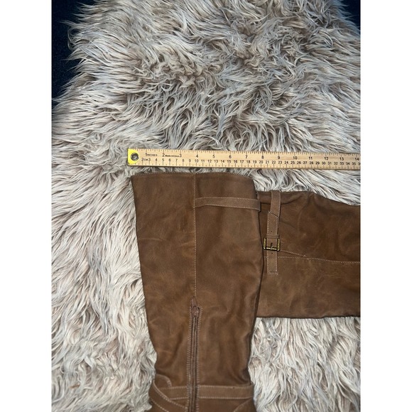 Steve Madden women’s calf high brown boots - Picture 7 of 9